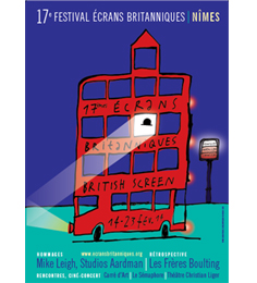 Affiche Festival Ecrans Britanniques 2014